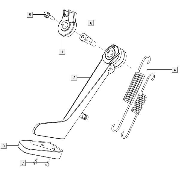 Seitenständer Niu M1