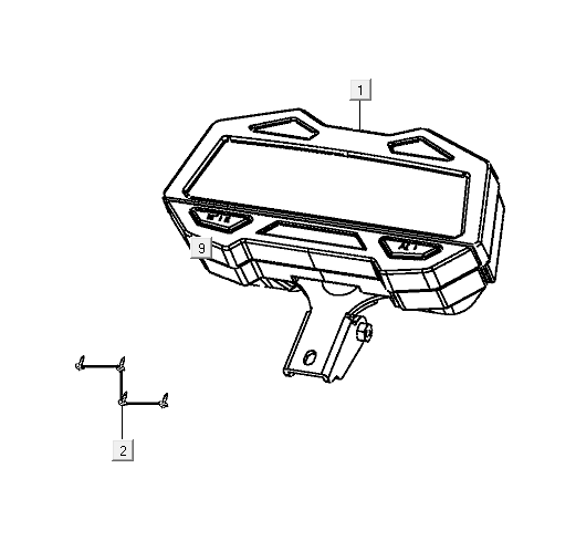 Speedometer Kymco Super8 R E5