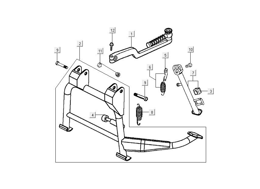 Standard - Kickstarter Kymco New Dink 4-Takt Deep Ocean Blue