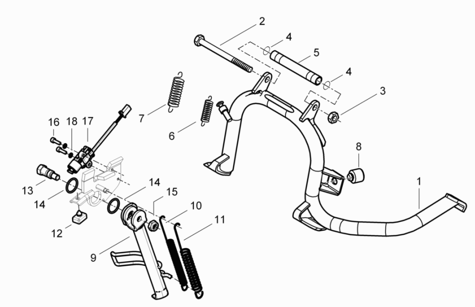 Standard/S Piaggio Beverly 125 RST 4T 4 V IE E3 2010-2015 (EMEA)