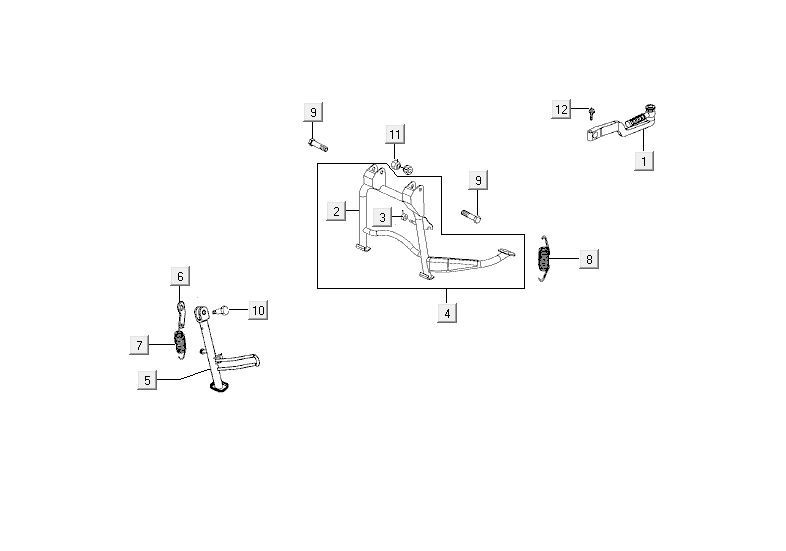 Kickstarter Standard Kymco Agility RS 4-Takt weiß 11
