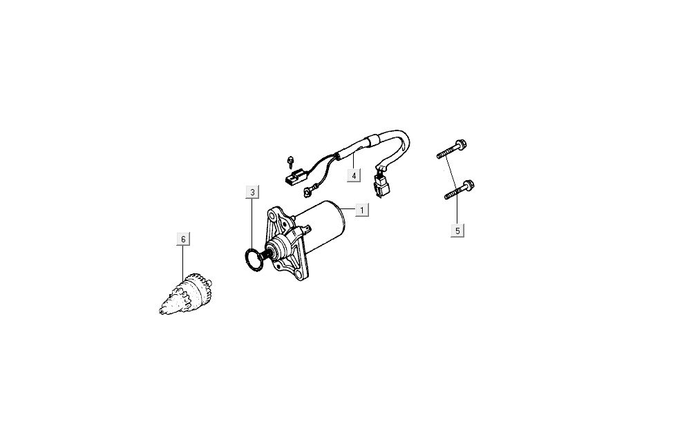 Starter - Anlasserfreilauf Kymco B&W LC 2-Takt Silber
