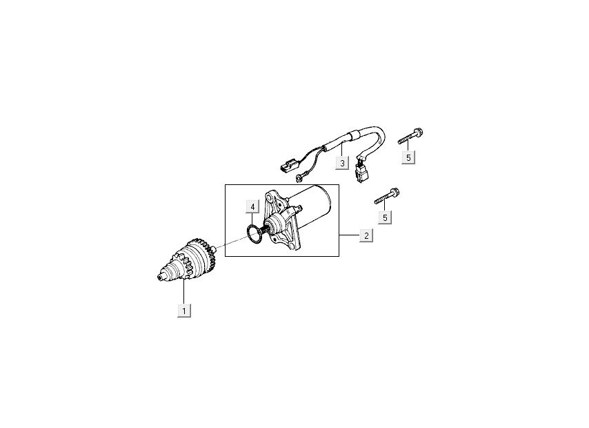 Anlasser Kymco Super9 2t lc o.m mattschwarz-silber