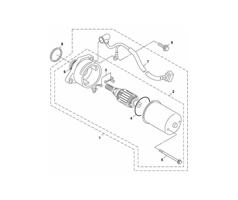Anlasser Yamaha Aerox 4-Takt 2014