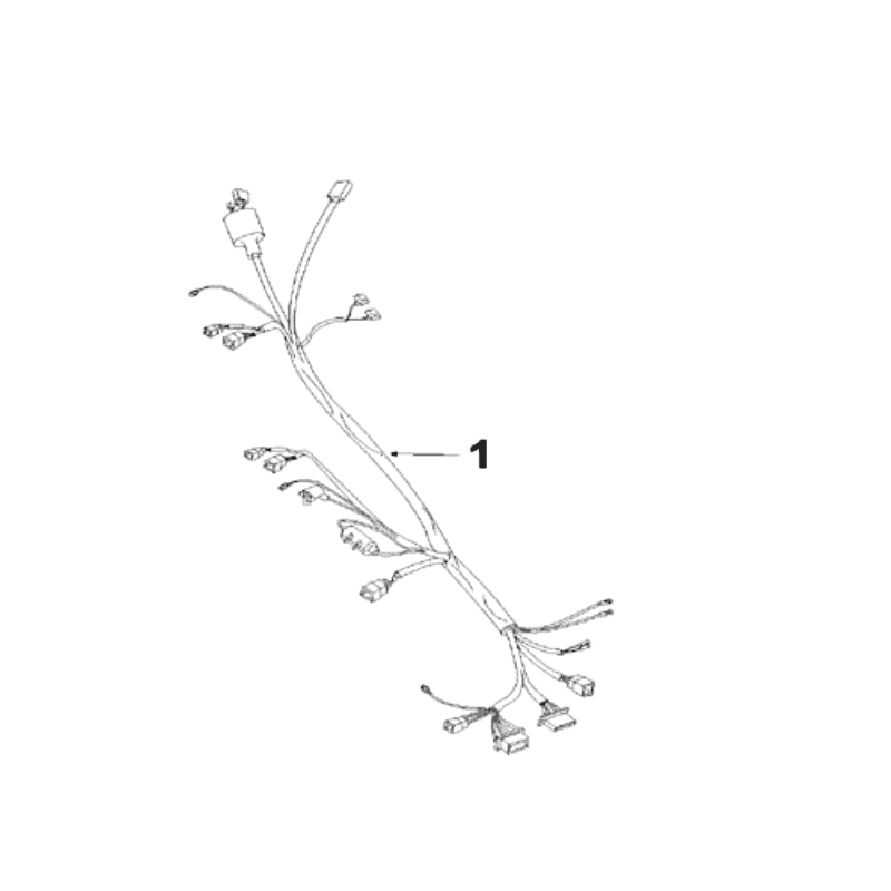 Kabelbaum Stecker Peugeot V-clic Schwarz