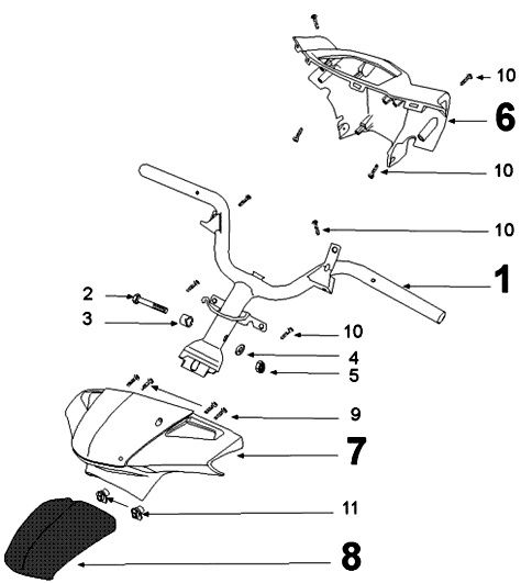Peugeot Kisbee Kirschrot versenden (euro4 ab 2018)