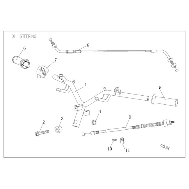 Lenkungsteile Agm Vx50 plus