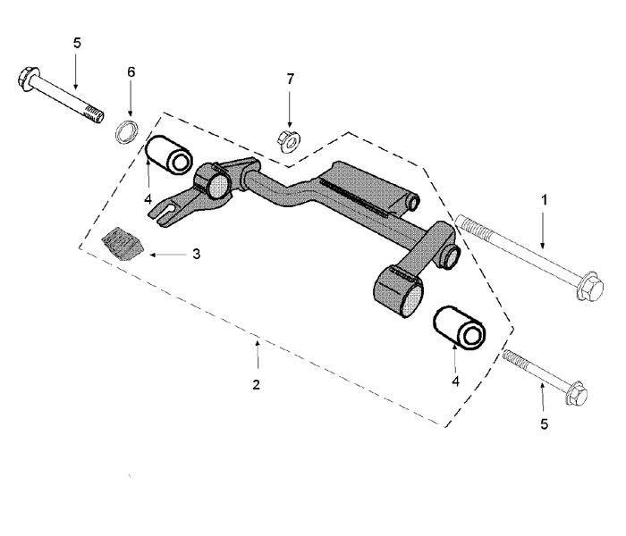 Hilfsrahmen Peugeot Tweet 4-Takt