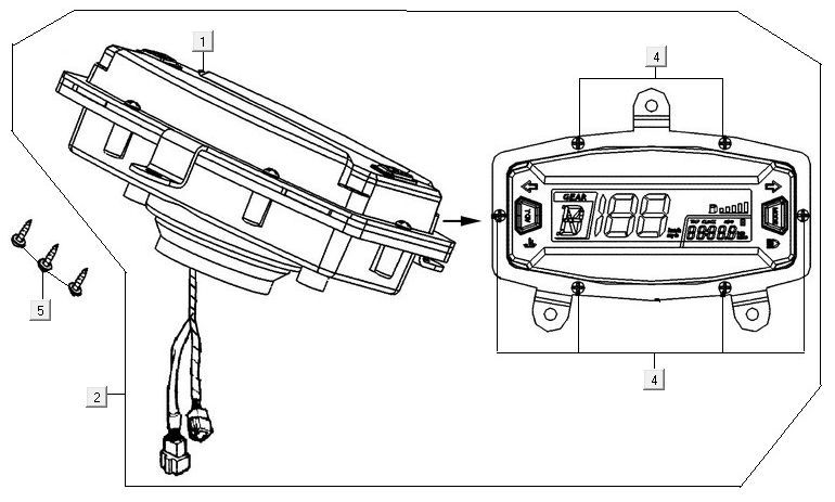 Theke Kymco MXU 300R