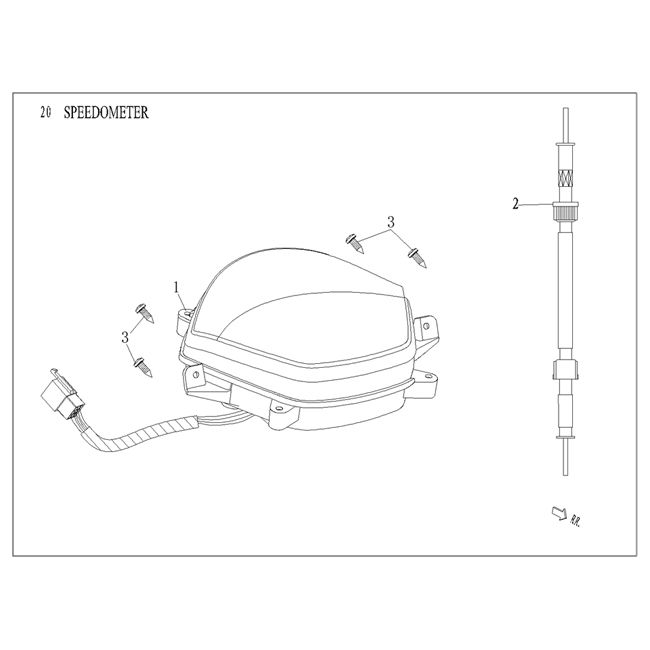 Zähler/Armaturenbrett Agm Vx50 Plus