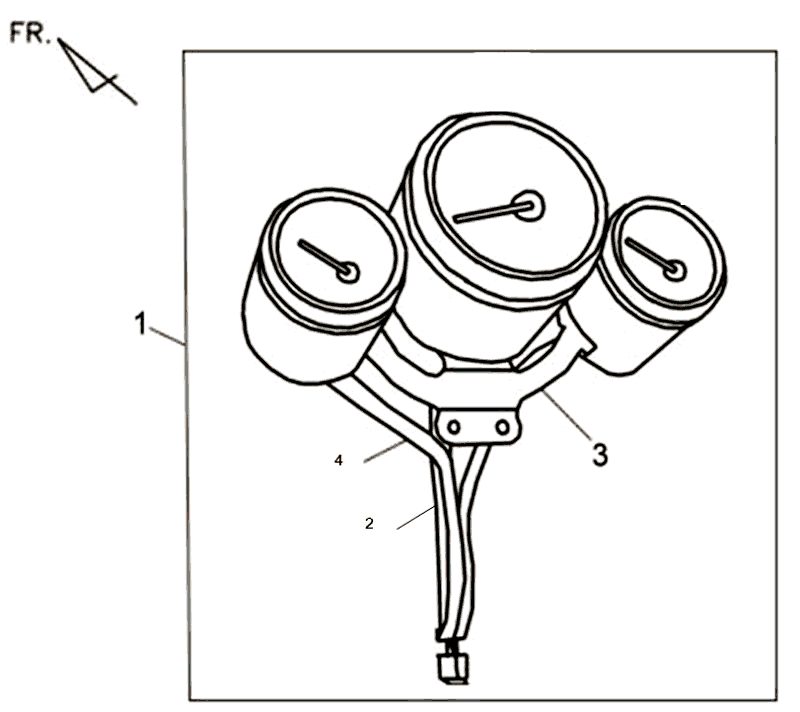 Theke Uhr Sym Allo (WH871) champagner
