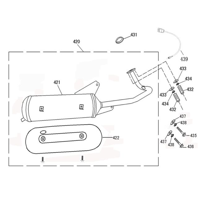 Auspuff AGM Swan (EURO4)