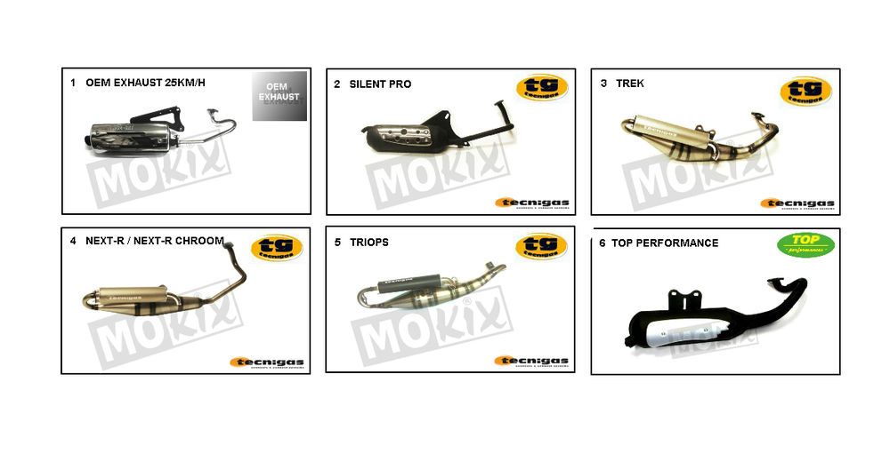 Auspuff Generic Cracker limitiert weiß 2009 2-Takt 25