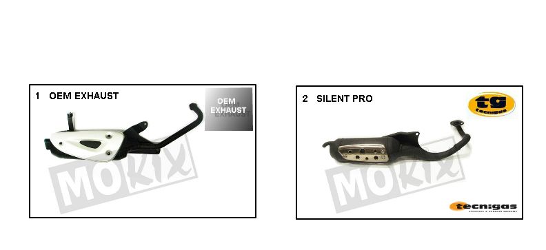 Auspuff Peugeot Speedfight 3 4-Takt