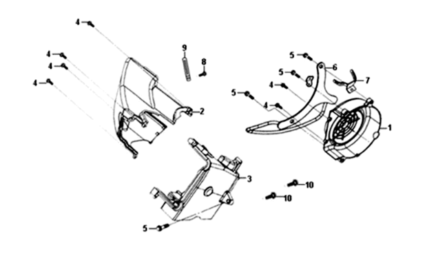 Schwungradabdeckung Sym Symphony ST 200I