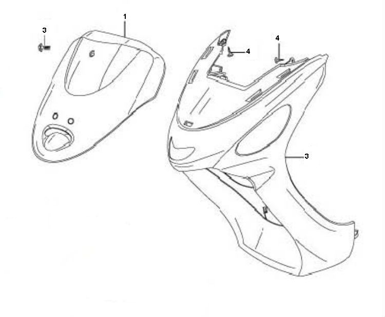 Vorderes Viraggio Intelli 4-Takt