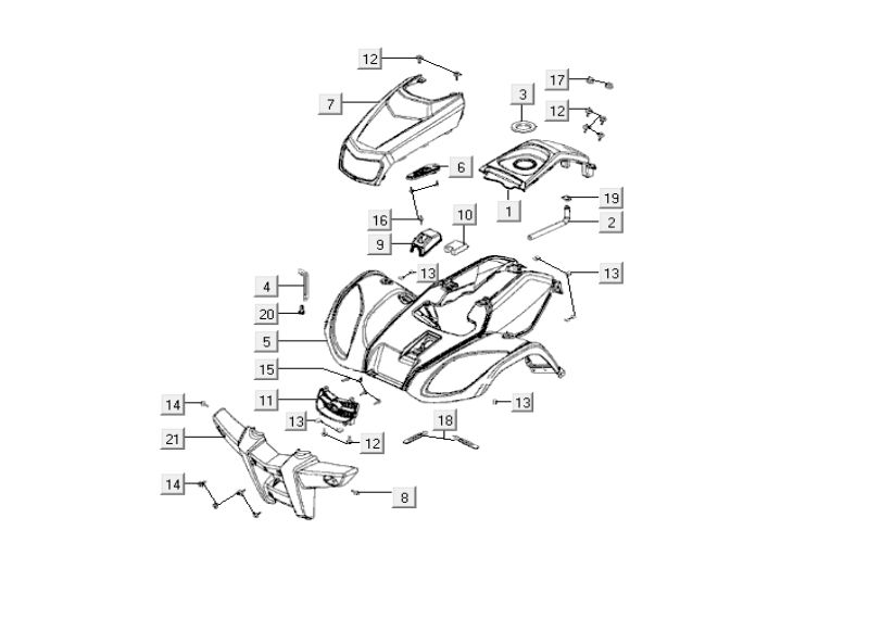 Frontcover Kymco MXU 150