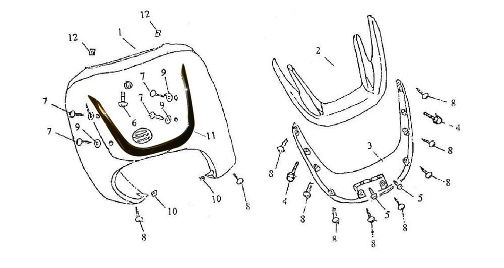 Titelbild Fosti Retro blau creme