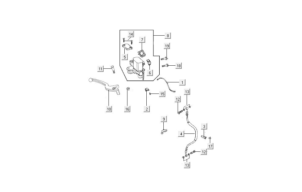 Vorderradbremse Kymco New Sento 4-Takt 50i rot-partsproduct-Voorrem-Kymco-New-Sento-4-takt-50i-rood
