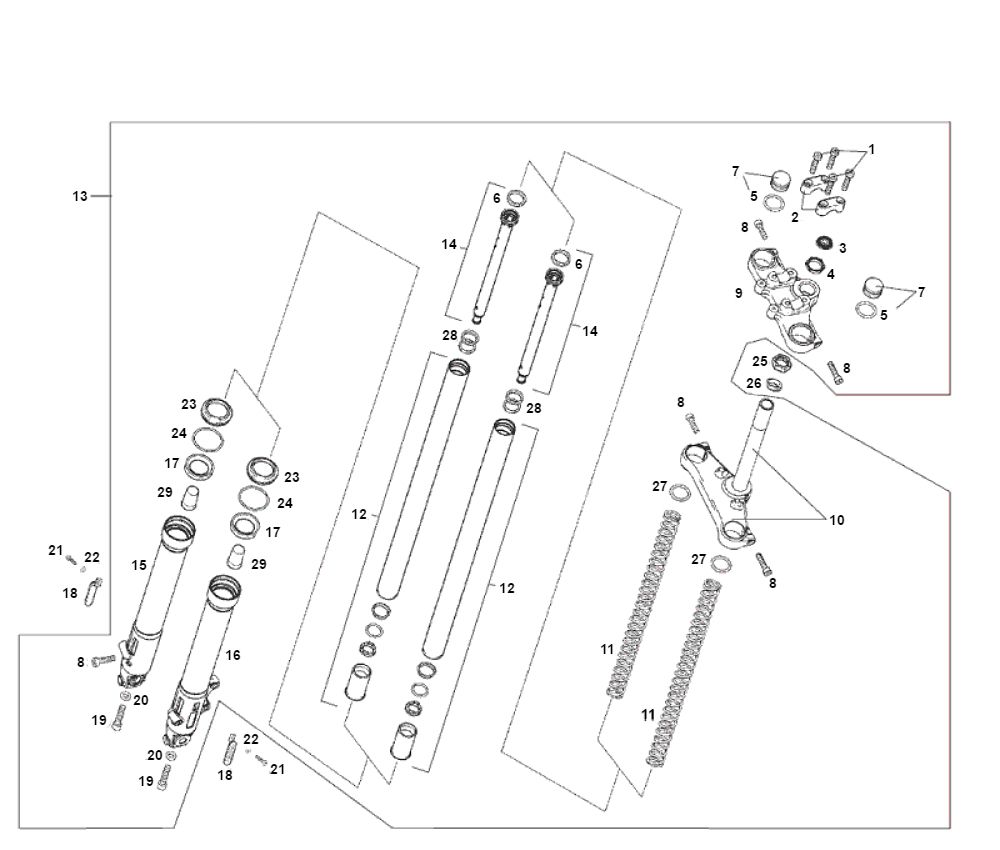 Telegabel SENDA R X-TREME 2007 E2 3ED
