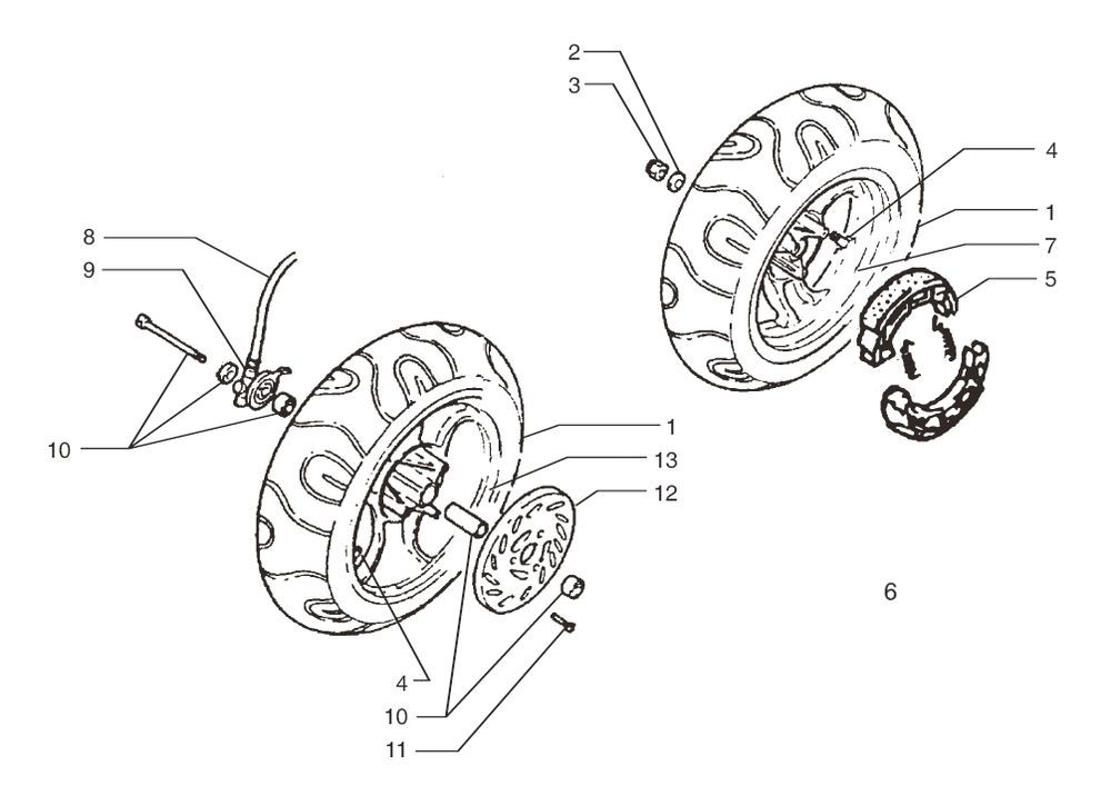Räder Beta Ark-K AC blau 2008 2-Takt