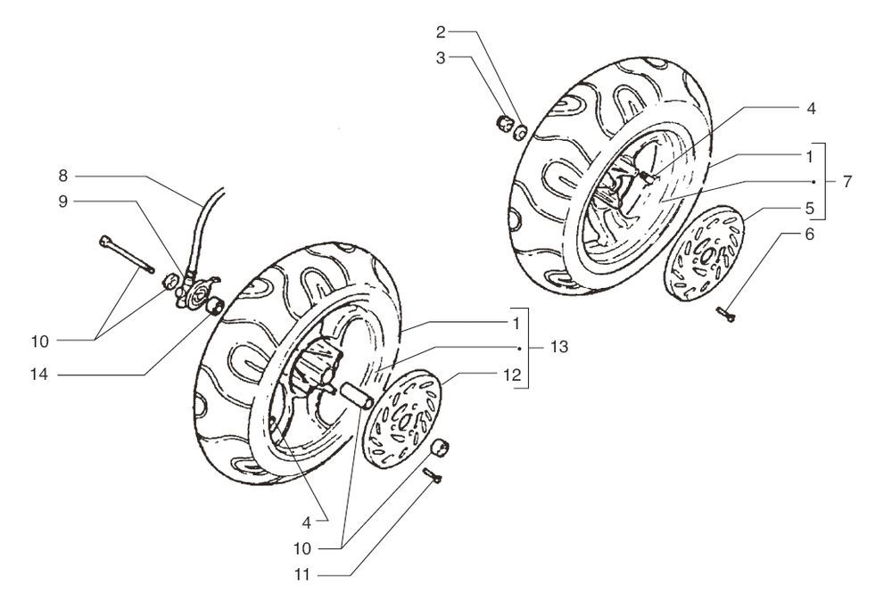 Räder Beta Ark-K LC blau 2008 2-Takt