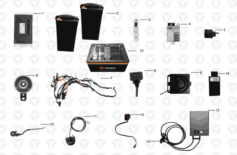 Kabelbaum Assy/Akku/Ladegerät Yadea Y1S