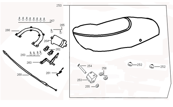 Sattel Kumpel Sitz China VX-S /Riva Sport
