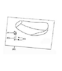 Sattel-SitzbakZen Snail mattes Anthrazit