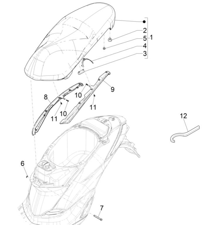 Piaggio Liberty 125 4-Takt 3V IE ABS-Sattel (IGET Euro 5)