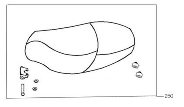 Sattel Berini Sprint schwarz