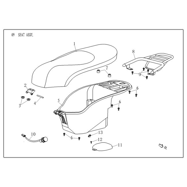 Sattel-/Buddy-Box Agm Vx50 Plus