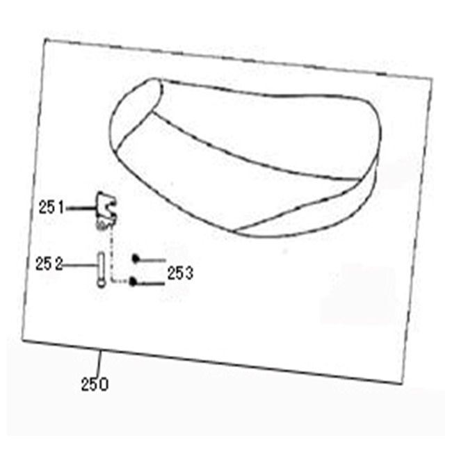 Sattel Buddyseat China Flash /Pico