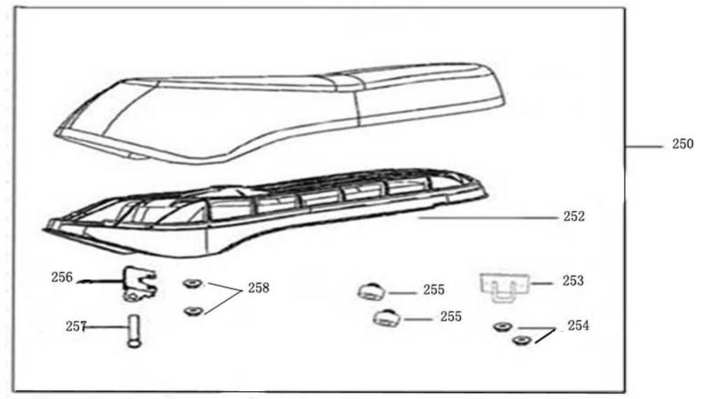 Sattel China R8 dunkelblau