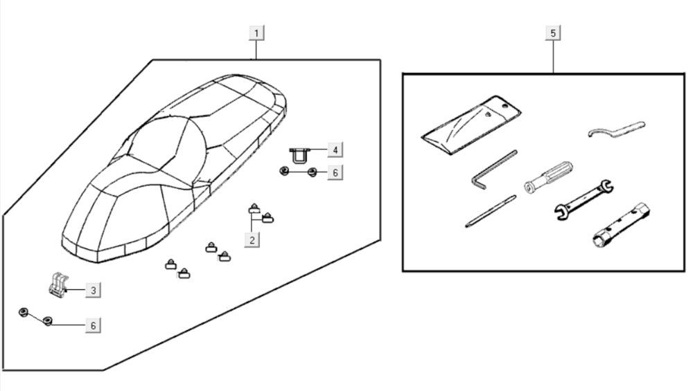 Sattel Kymco Gti 300i