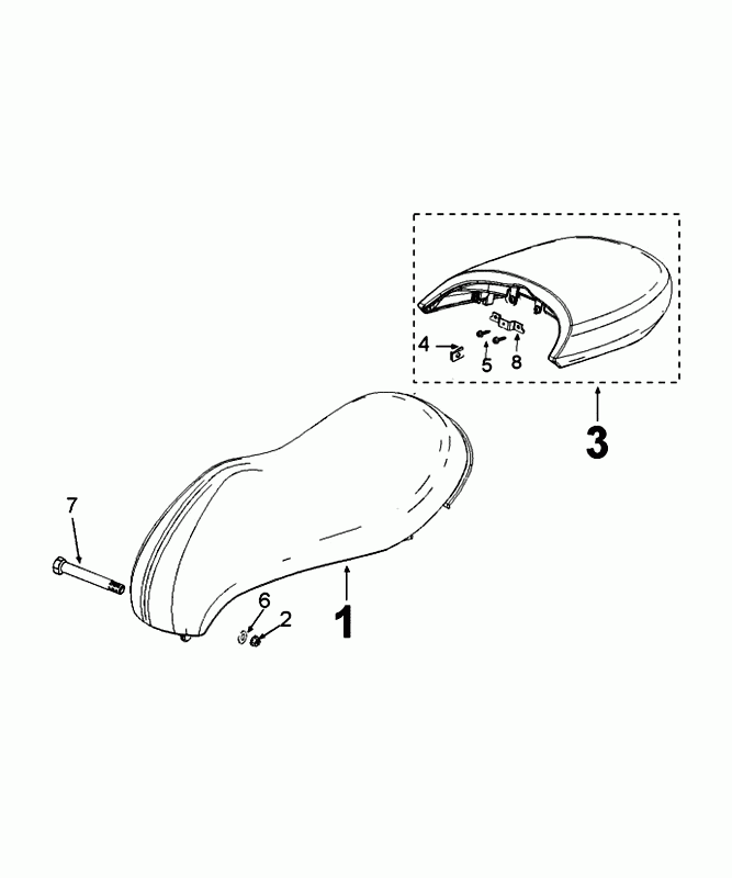 Sattel Peugeot Django Pistazie P9