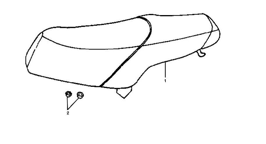 Sattel Sym Jet Euro-X 2-Takt