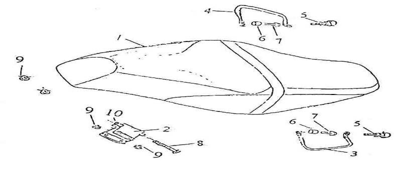 Sattel Turbo RG50 125 cc