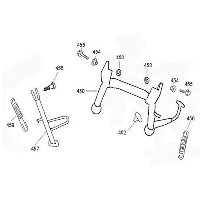 Seitenständer China Flash /Pico