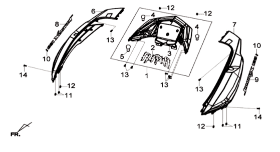 Sym Joymax 125I ABS versilbert (S-7S)