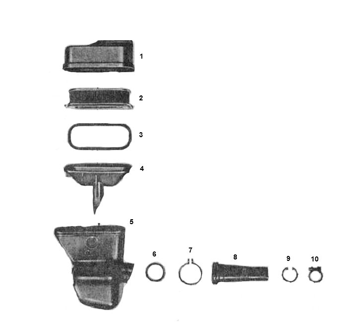 Zundapp Luftfilter 4 beschleunigen den alten Typ