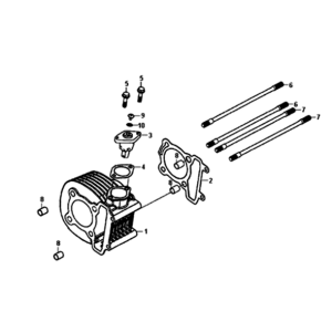 Zylinder-/Kopfdichtung/Fußdichtung Sym Symphony ST 200I