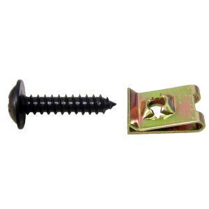 Schraube mit Blechmutter-Verkleidung 5,5 x 25 mm, 15 Sätze