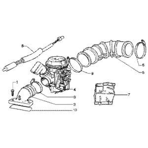 Piaggio Liberty 4-Takt-Versorgungsanschluss bis 2005