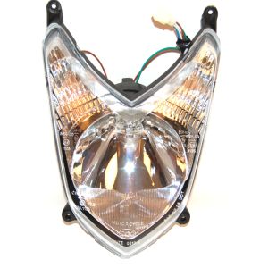 Scheinwerfer Kymco Agility 10-12 Zoll komplett mit Lampen und Verkabelung