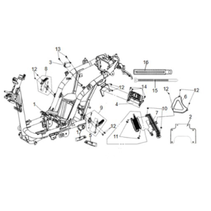 Sym E-Fiddle Rahmenkörper
