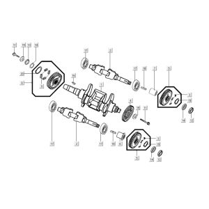 Antriebsräder Kymco Myroad 700i