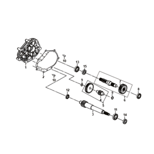 Antriebswellen Sym Jet 14