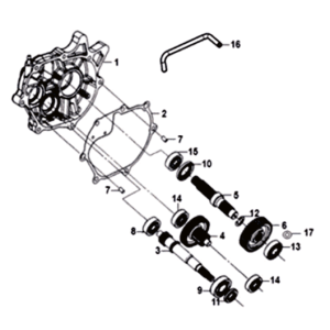Sym Symphony ST 200I Antriebswellen