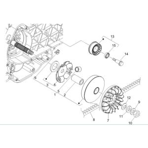 Antriebsscheibe Vespa GTV 250 4T 4V IE